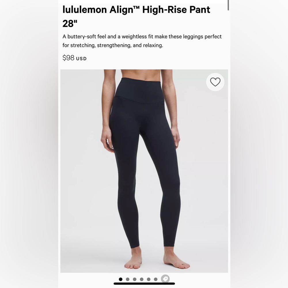 lululemon Align™ High-Rise Pant 28"